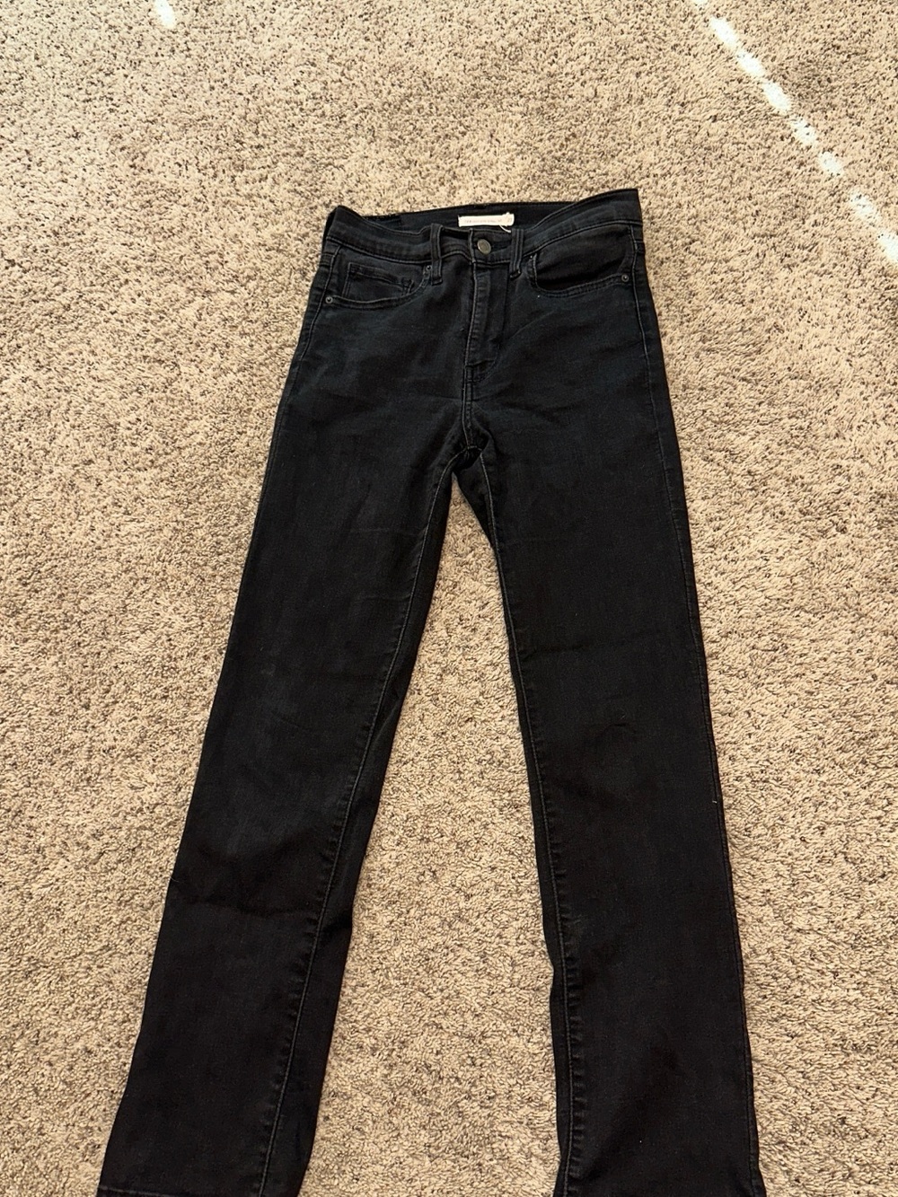 Levi’s Black Straight Jeans